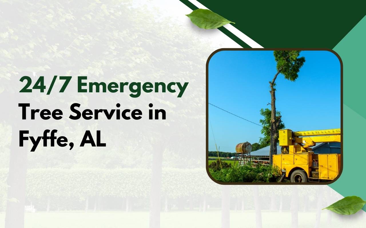 Emergency tree service Fyffe AL after storm damage