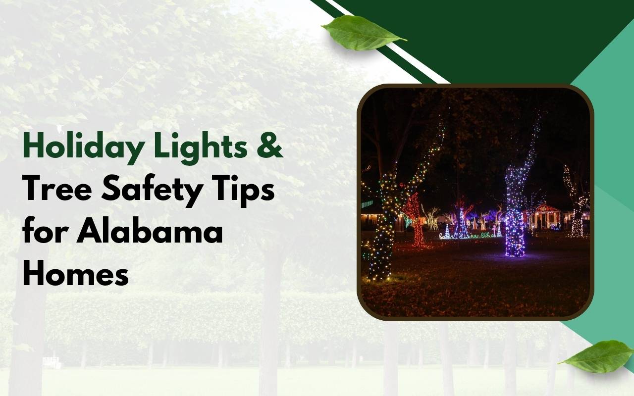 Holiday lights tree safety Alabama tips for a secure and festive home