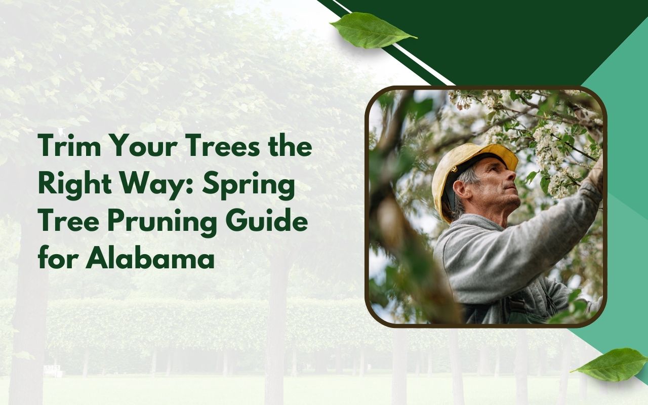 Spring tree pruning guide in Alabama focused on improving tree structure safely